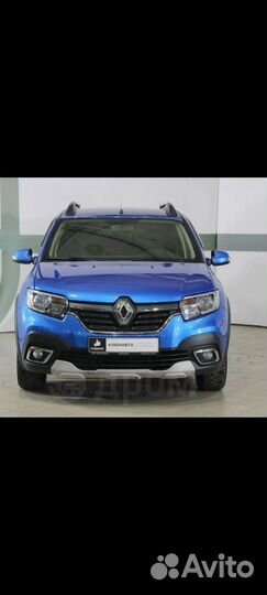 Хром молдинг накладка птф на бампер Logan Stepway