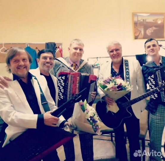 Музыканты на праздник свадьбу шоу баянисты