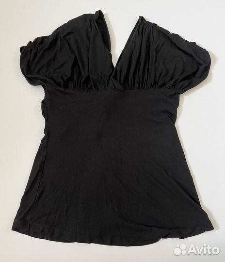 Черная футболка coquette