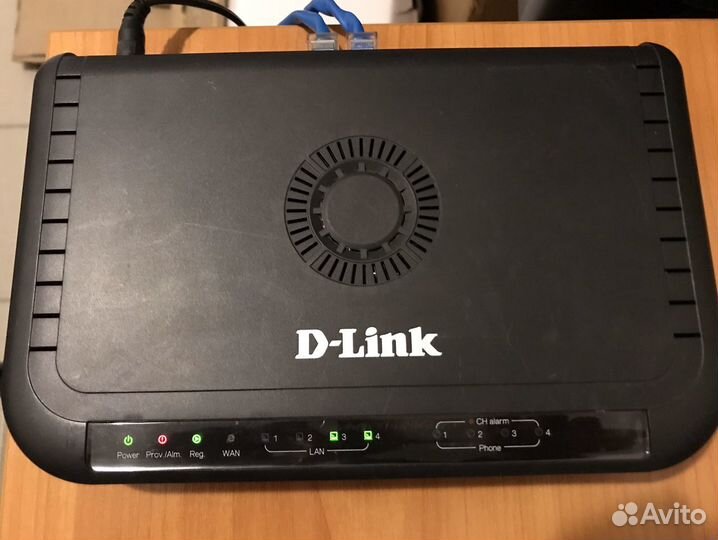 Шлюз D-Link DVG5004S с 4 FXS-портами, 1 WAN-портом