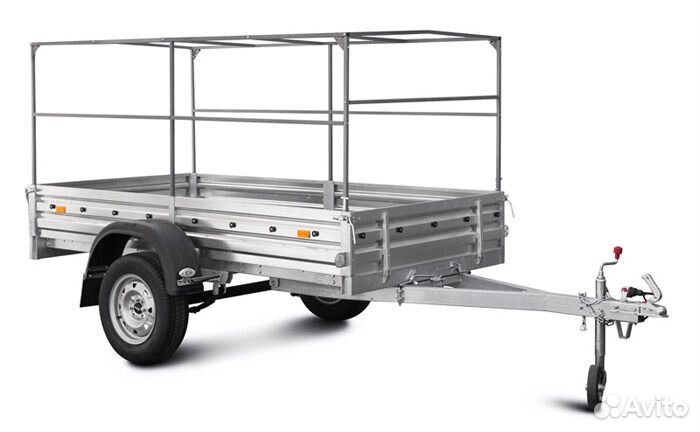 Легковой прицеп для дачи и мото мзса 817704.022