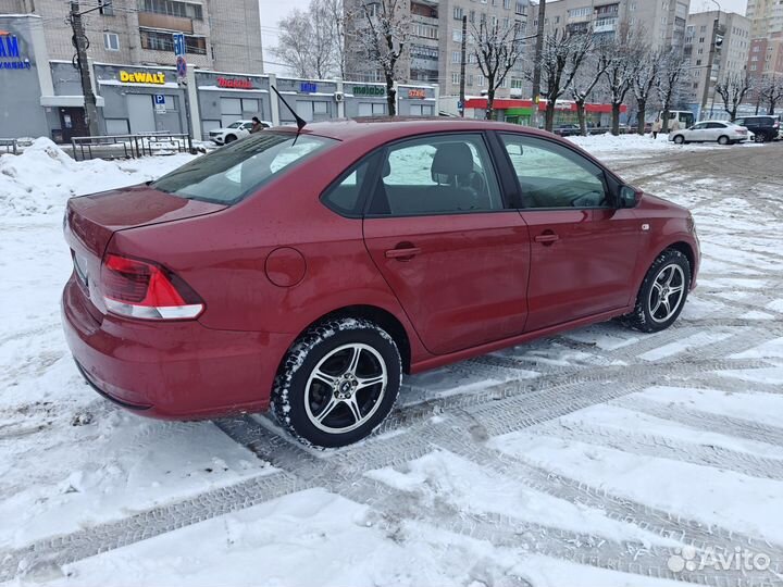 Volkswagen Polo 1.6 AT, 2016, 115 000 км