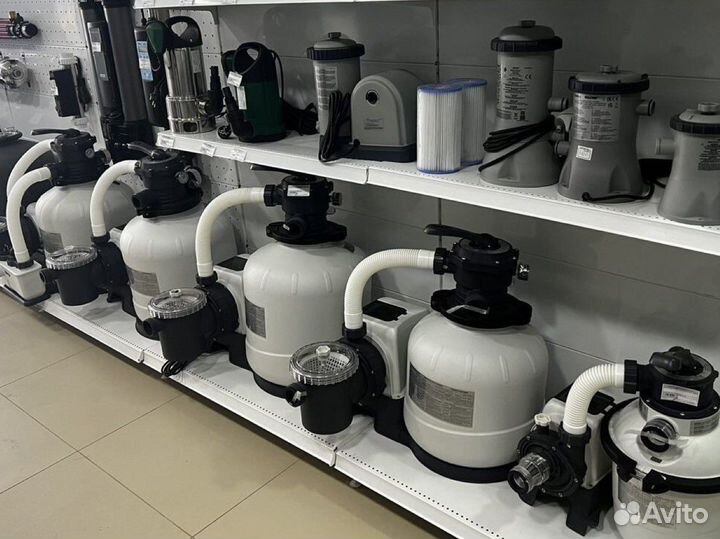 Песочный фильтр насос интекс