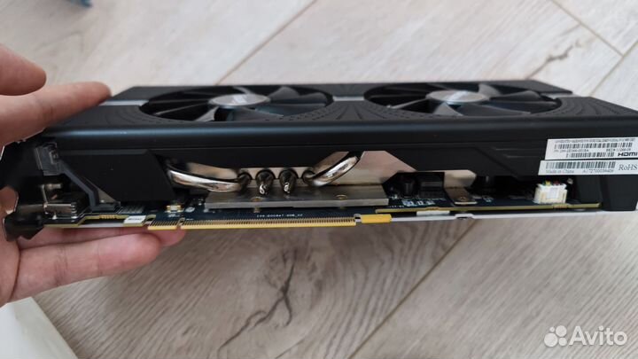Видеокарта Sapphire Nitro +RX 570 8gb