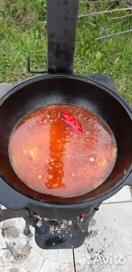 Казан чугунный