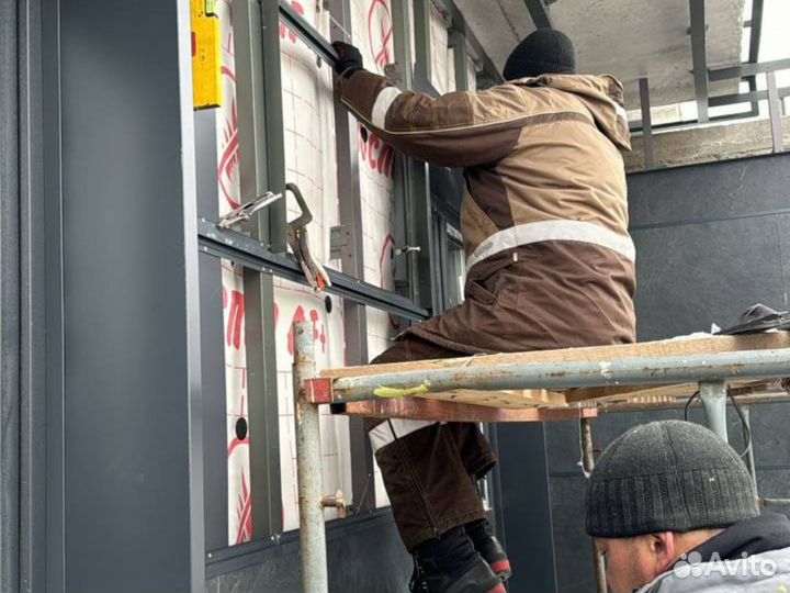 Монтаж керамогранита