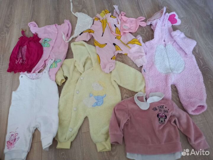 Вещи пакетом на девочку