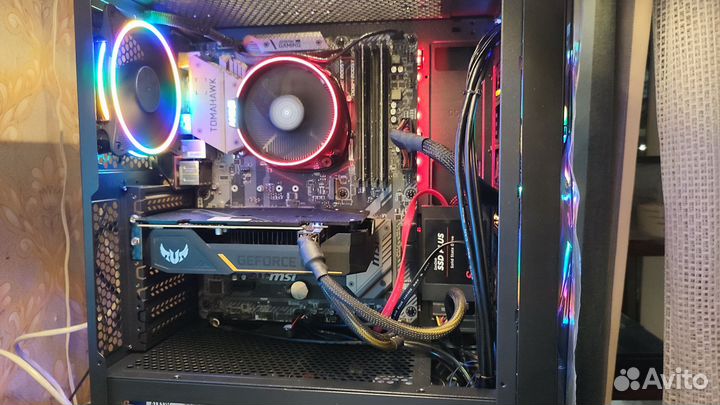 Игровой и рабочий компьютер Ryzen 5600G, 64Gb RAM