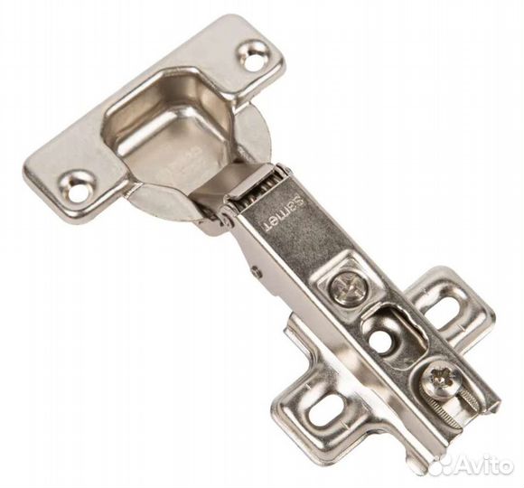 Петля мебельная / дверная с доводчиком накладная