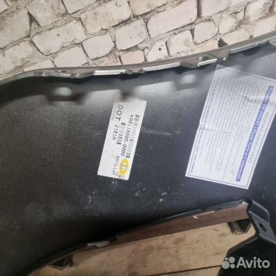 Бампер передний на кия спортейдж 3 LS