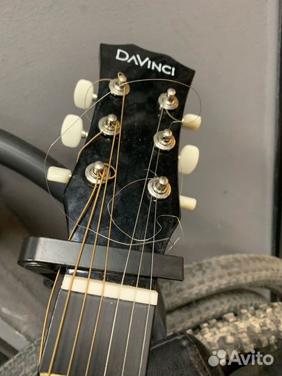 Гитара акустическая davinci DF-50A BK