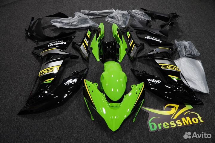 Комплект пластика на Kawasaki ninja 650 2017-2019