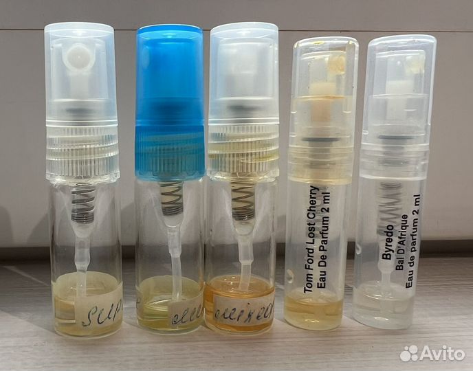 Духи миниатюры, пробники, отливанты, сэмплы