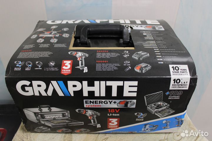 Набор graphite Energy+ 58G022-PS15