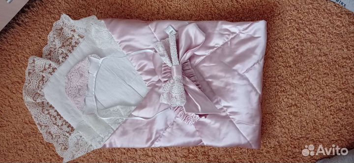 Конверт на выписку летний для девочки