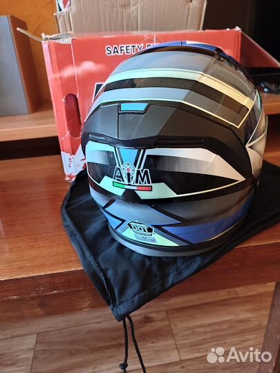 Мото шлем AIM открытый размер м(57-58)