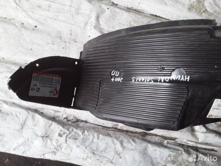 Подкрылок передний правый Hyundai Solaris