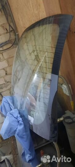 Стекло заднее Рено Симбол Renault Symbol