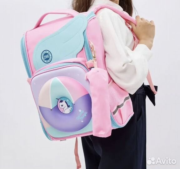 Школьный портфель рюкзак для девочки новый