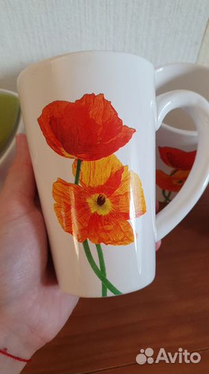 Кружки чайные набор + сахарница Infinity