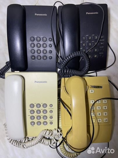 Телефон проводной кнопочный