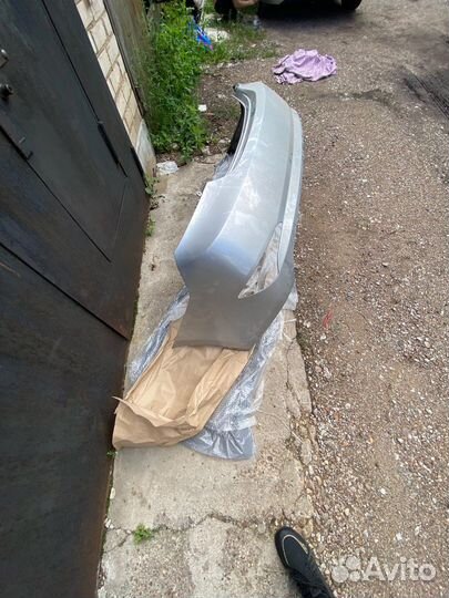 Задний бампер solaris