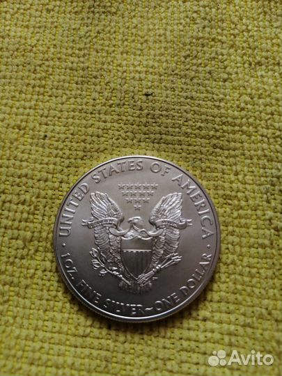 1 доллар США 