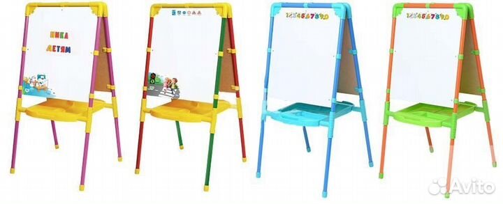 Мольберт растущий со счётами пеналом ника м2 новый