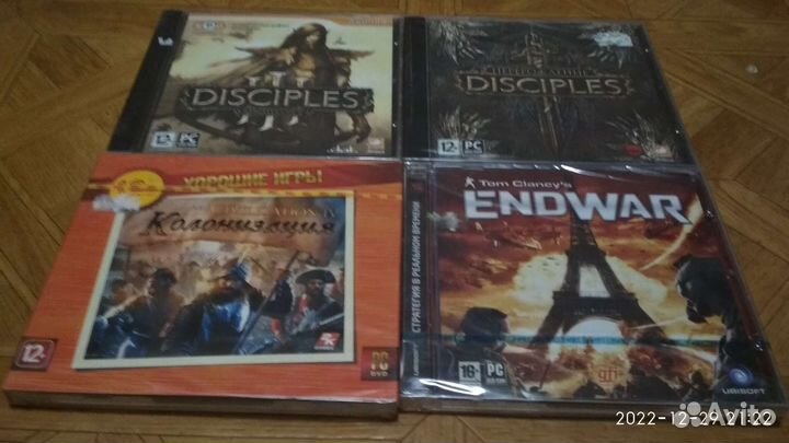 Запакованные лицензионные игры на пк