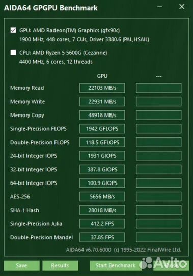 Процессор Ryzen 5 5600G новый