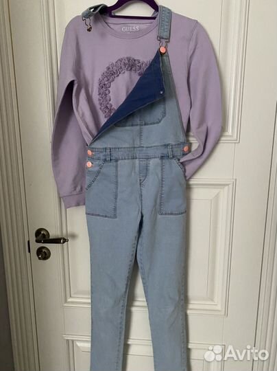 Джинсы на 9-10 -12л. палаццо, карго, бананы