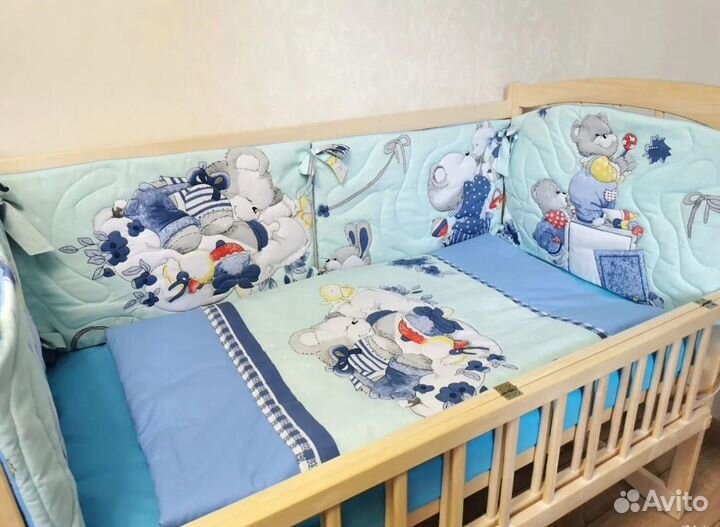 Бортики, коконы, одеяла