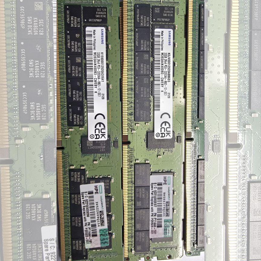 [PC4-3200AA] Память Hpe 32gb 3200mhz Ecc Reg Pc4-3200aa