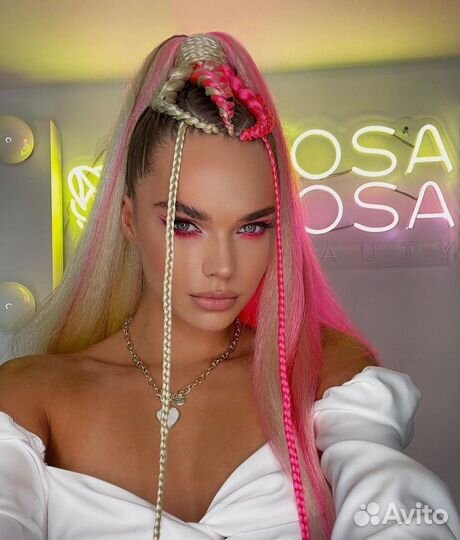 Косы с канекалоном