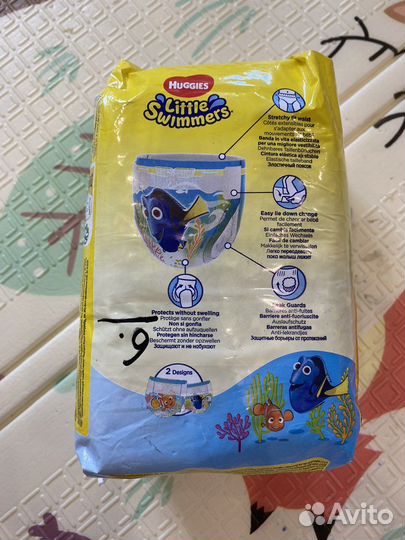 Трусики для плавания Huggies 3-8 kg