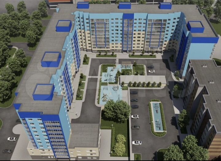 1-к. квартира, 43,6 м², 10/10 эт.