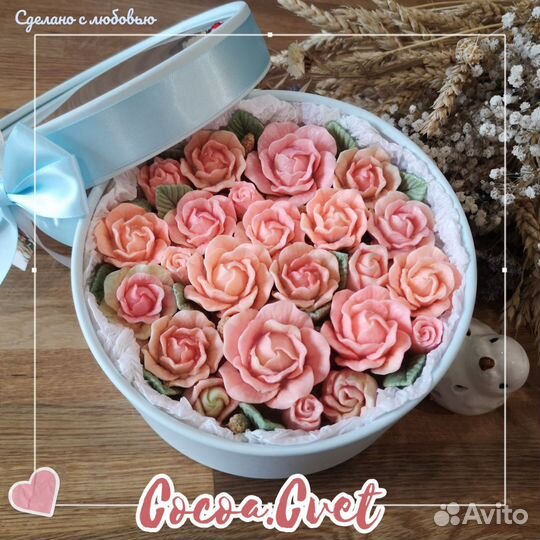 Шоколадные цветы пионы розы и др