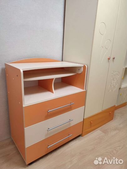 Комод детский с пеленальным столиком