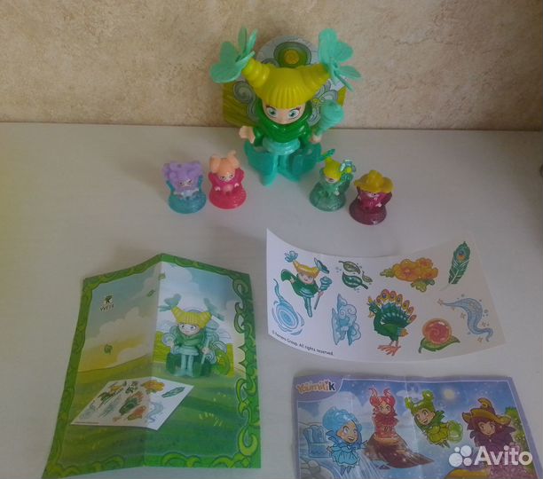 Киндер-сюрприз Фея Природы и 4 феечки