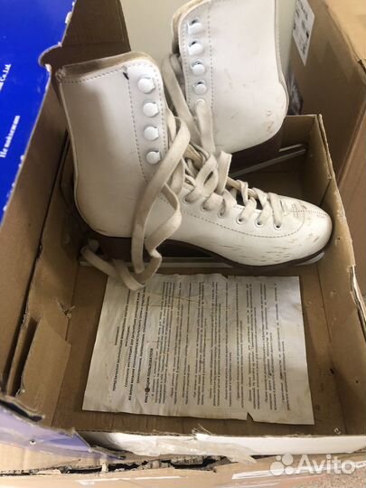 Коньки фигурные 34 размер