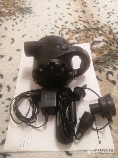 Насос аккумуляторный для лодки и матраса