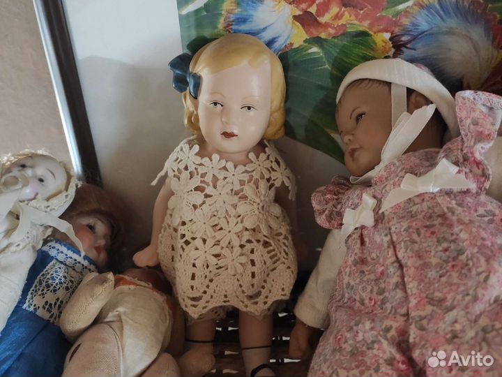 Антикварные куклы и реплики