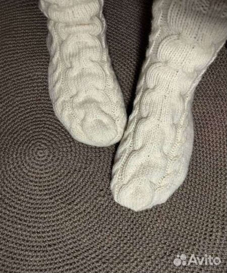 Вязаные носки