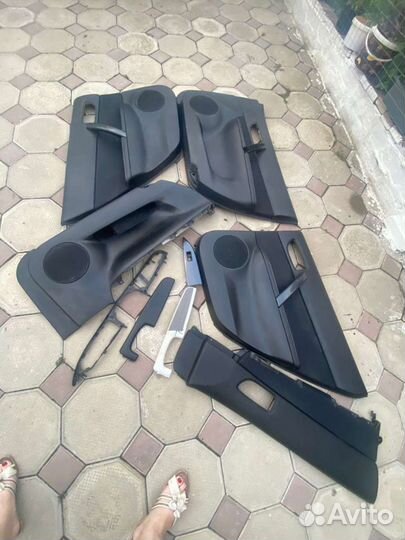 Дверные карты mazda 6 gg 2006 рестайлинг 4шт