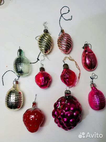 Советские елочные игрушки