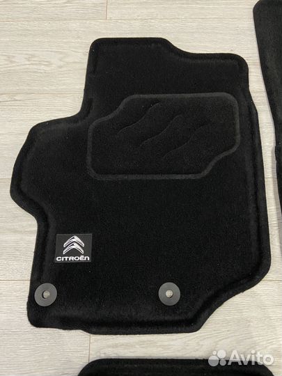 Оригинальные текстильные ковры Citroen C-elysee