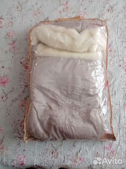 Конверт на выписку зимний для мальчика