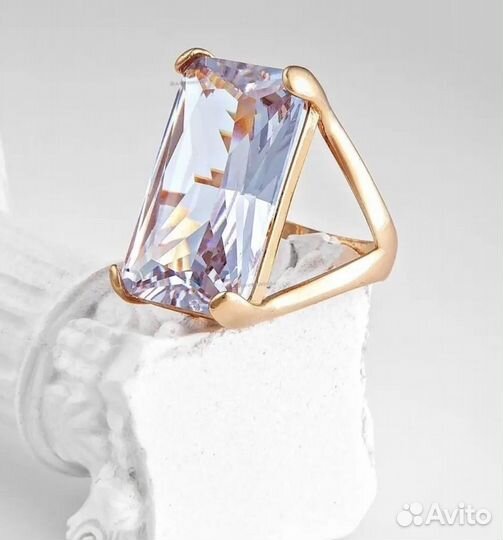 Комплект кольцо и серьги