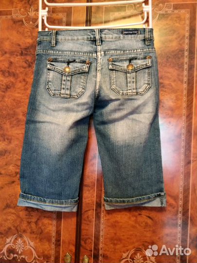 Капри джинсовые