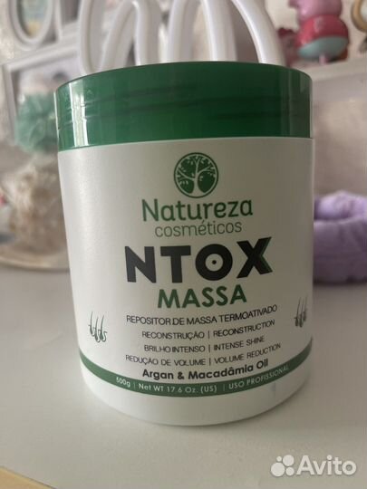 Ботокс для волос состав ntox massa natureza